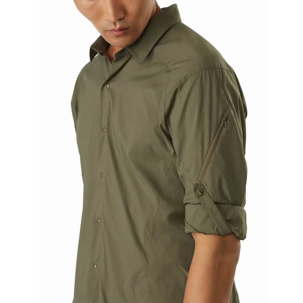 Arc&teryx Elaho LS Shirt Men's (Cobalt Moon, Small)