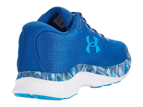 Under Armour Men's Charged Bandit 6 Camo Running Shoes - Blue - 14