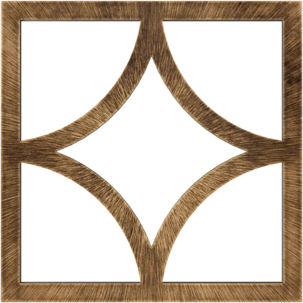 Ekena Millwork CMPP36X36STABZ 36x22OD x 23x22ID x 1x22P Statesman Architectural Grade PVC Pierced Ceiling Medallion, Antiqued Br