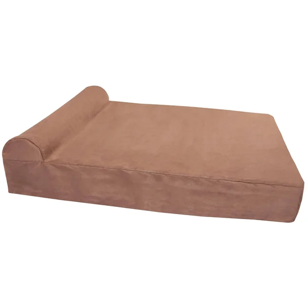 Big Barker 7x22 Pillow Top Orthopedic Dog Bed for Large and Extra Large Breed Dogs (Headrest Edition)