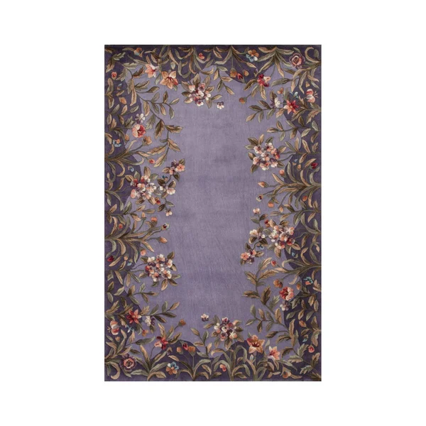 Kas Emerald 9006 Lavender Garden Area Rug - 2&6x22 x 8& Runner