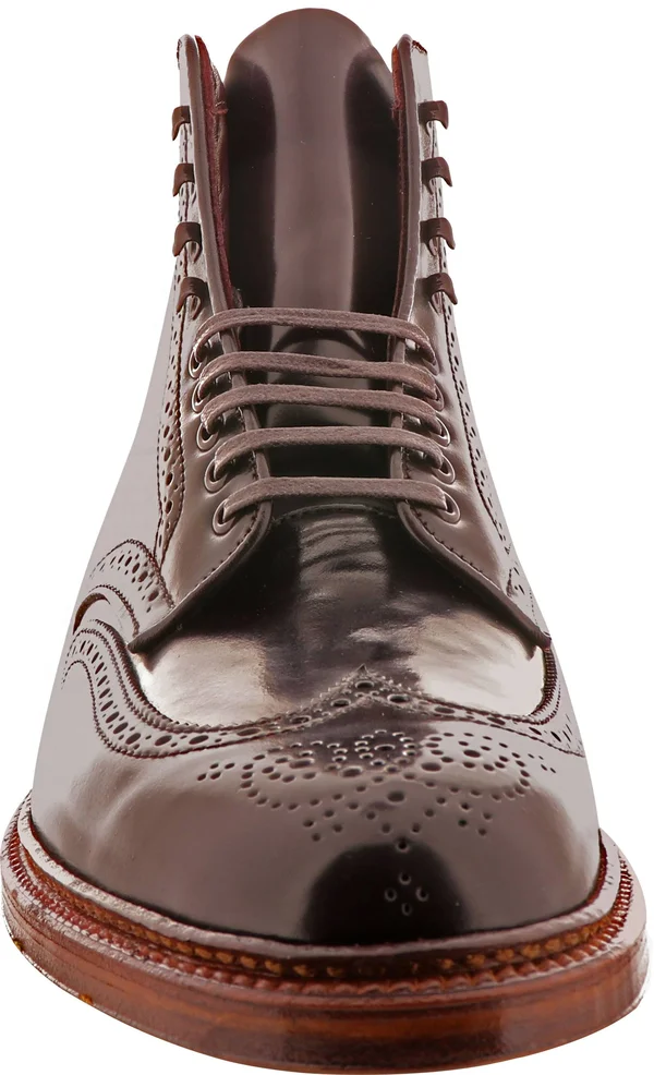 Alden Shoes Men's D8804H - Wing Tip Boot Antique Edge - 8 W