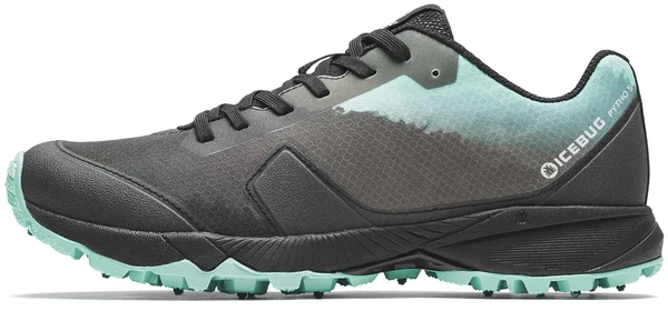 Icebug Pytho5 Bugrip Running Shoe - Women's JadeMist/Black, 6
