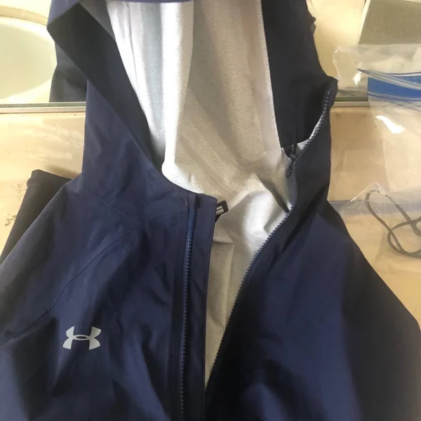Under Armour Women's Storm Rain Jacket Blue S