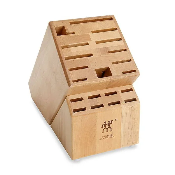 Zwilling J.A. Henckels 20-Slot Hardwood Knife Block