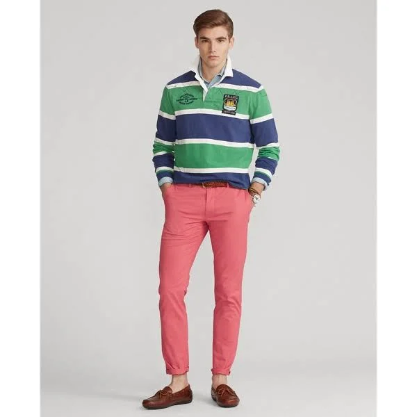 Ralph Lauren Men's Stretch Slim Fit Chino Pant - Size 33 in Adirondack Berry