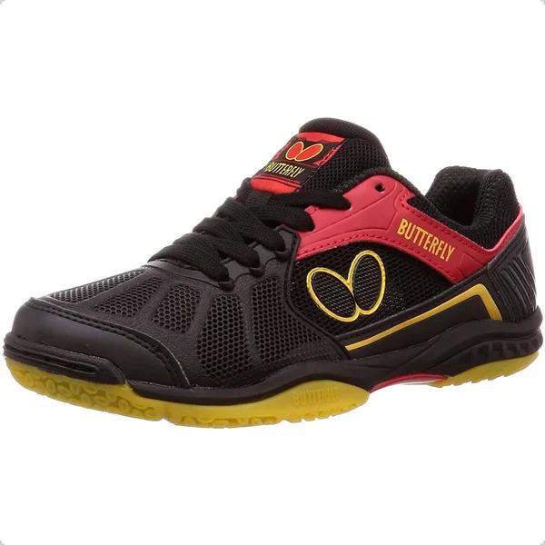 Butterfly Table Tennis Lezoline Rifones Shoes Black 5.0 (35 EU, 23.0 JP) Black