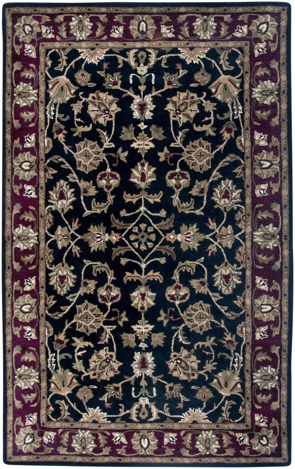 Rizzy Volare Vo0821 8& Round Black Area Rug