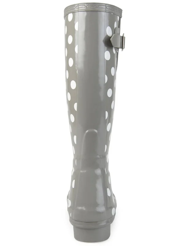 Journee Collection Women's Mist Rainboot - Navy