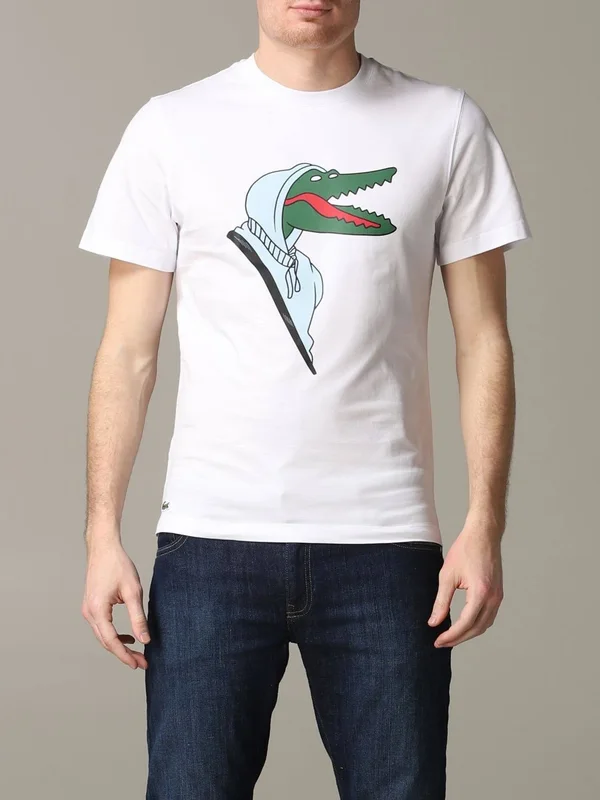 Lacoste Logo T Shirt White