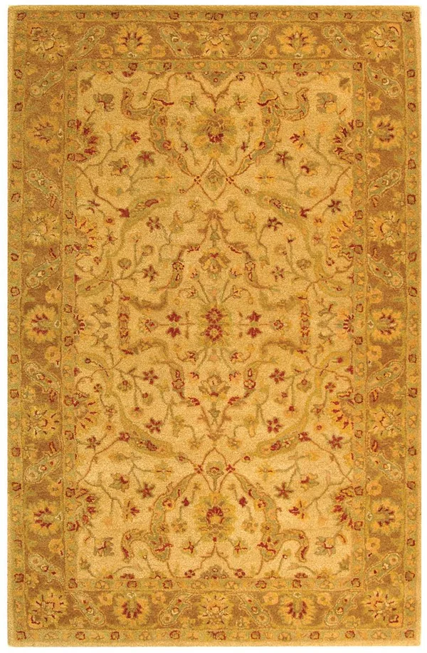 Safavieh Antiquity AT311C Ivory, Brown Rug 7&6x22 x 9&6x22 Oval