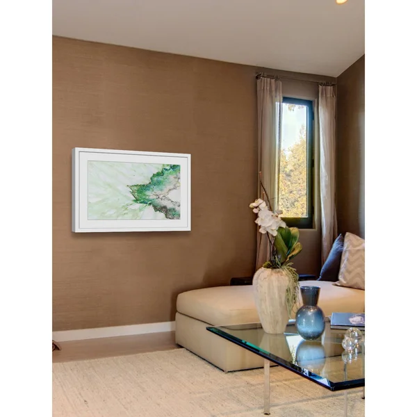 Marmont Hill - Green Outline Framed Painting Print, Green