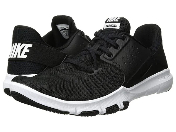 Nike Flex Control 3 Mens Training Shoes Extra Wide Width - 8 1/2 Extra Wide, Black
