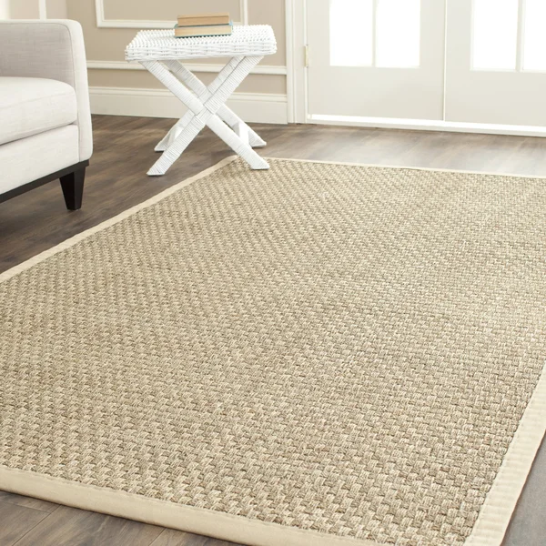 Safavieh NF114A Natural Fiber Area Rug - Natural/Beige 5-ft x 8-ft