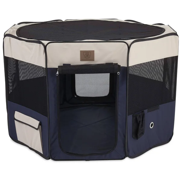 Precision Pet Premium Soft Side Dog Play Yard - 46 x 46 x 28 inches