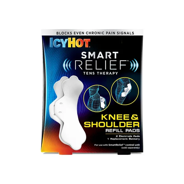 Icy Hot Smart Relief Knee & Shoulder Refill Pads, Tens Therapy - 2 pads