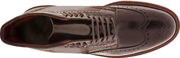 Alden Shoes Men's D8804H - Wing Tip Boot Antique Edge - 8 W