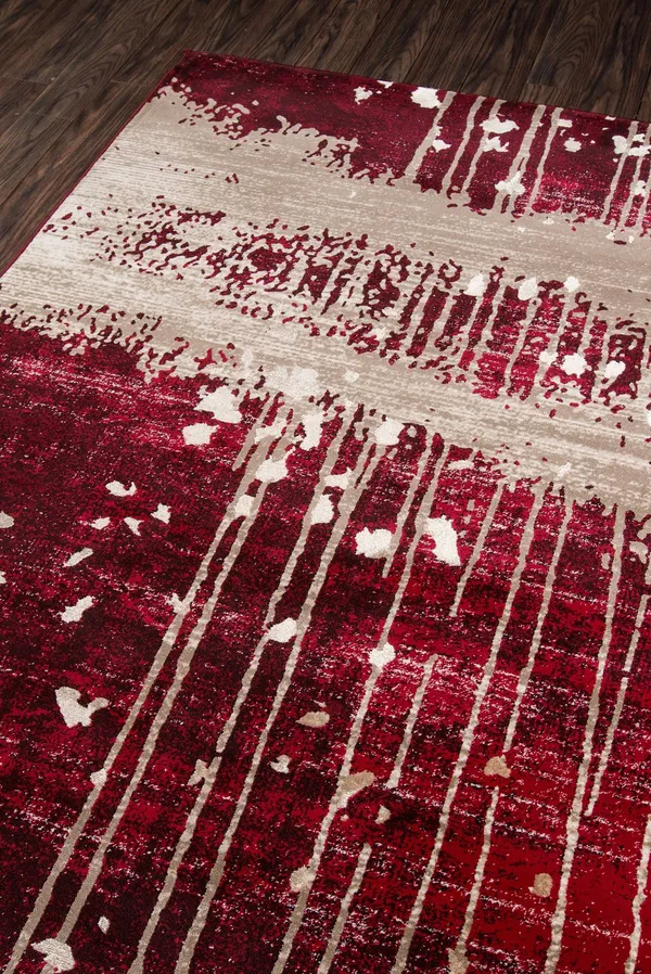 Momeni Monterey MO-02 3&3x22 x 5& Red Area Rug