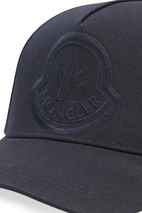Moncler Logo Cap - Blue - Hats