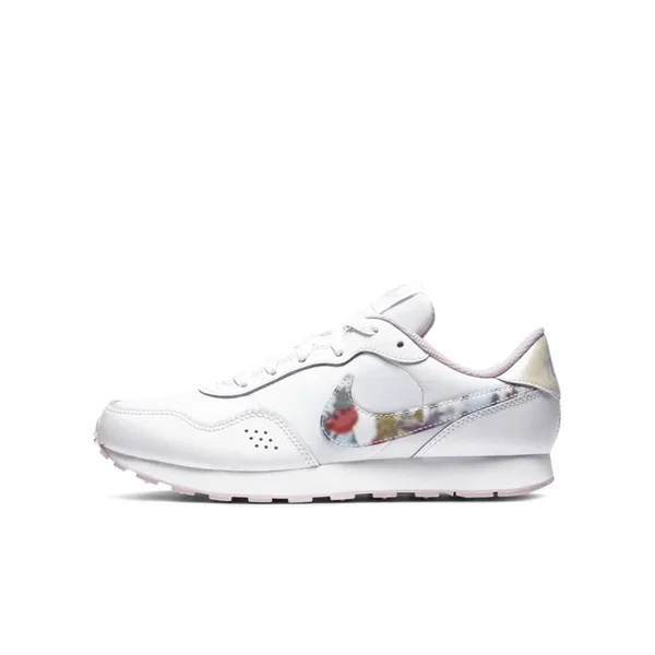 Nike Girls& Big Kids& MD Valiant Floral Print Casual Shoes CN8555 - 7.0 - Pink/White