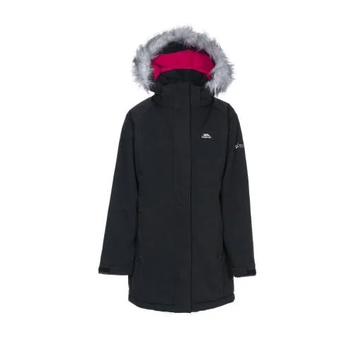 Trespass Childrens Girls Fame Waterproof Parka Jacket - 2-3 Years, Potent Purple