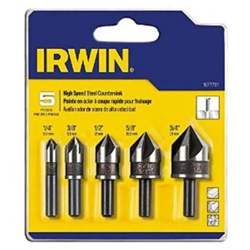 Irwin Hanson AHN-1877791 5PIECE Countersink Set