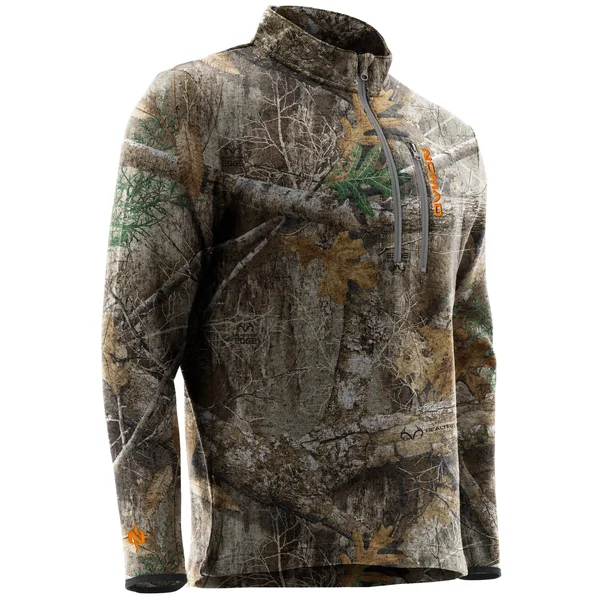 Nomad Slaysman Camo 1/4 Zip Realtree Edge - XXL