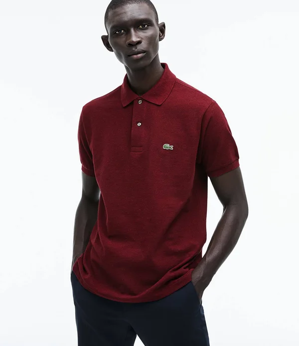 Lacoste Classic Chine Short-Sleeve Polo Shirt - S