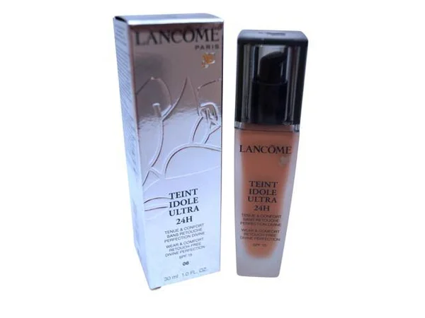 Lancome Teint Idole Ultra 24H Wear and Comfort Foundation, SPF 15, Beige Cannelle 06 - 1 oz bottle