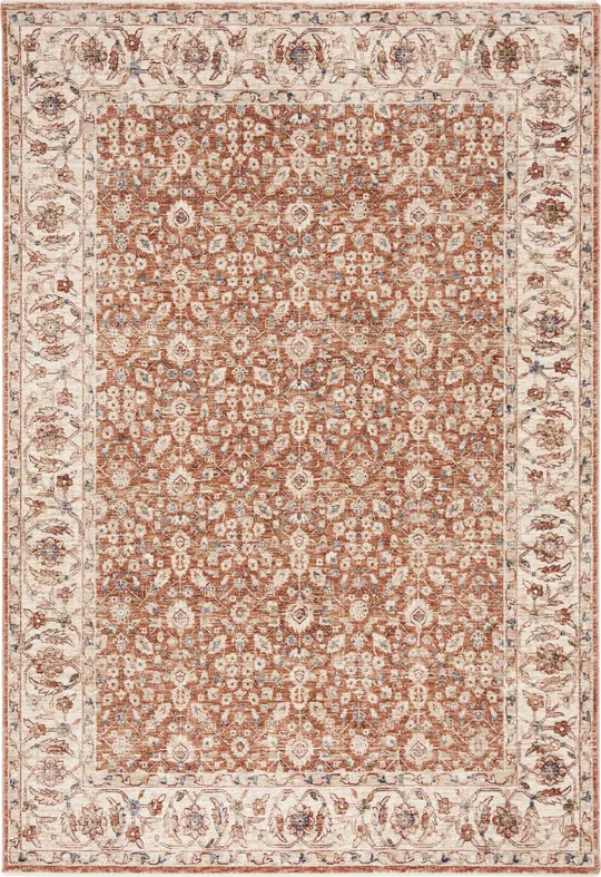 Safavieh Heirloom Hrl701B 9&0x22 x 12&0x22 Beige - Light Rust Area Rug