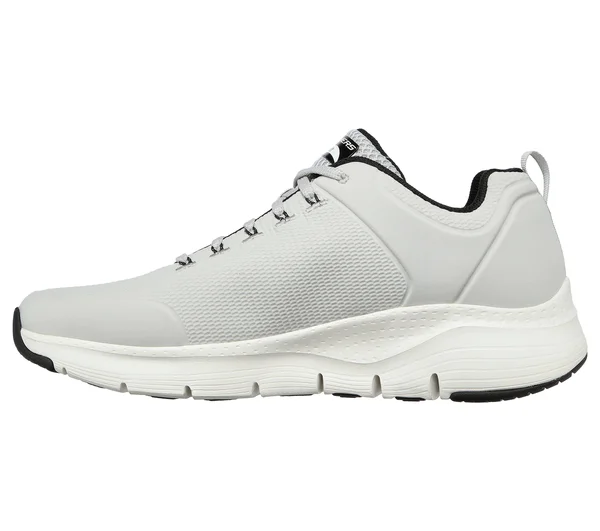 Skechers Arch Fit - Titan Light Gray/Black - Size 7.0