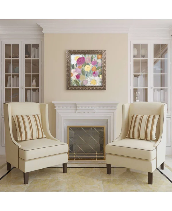 Trademark Art Carrie Schmitt 'Jubilation' Gold Ornate Framed Art