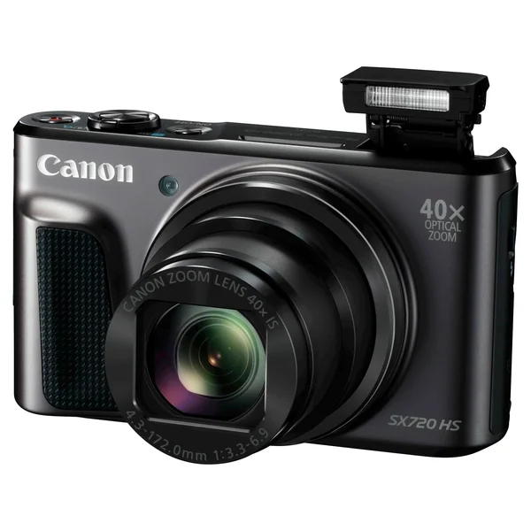 Canon PowerShot SX720 HS 20.3 MP Compact Digital Camera - 1080p - Black