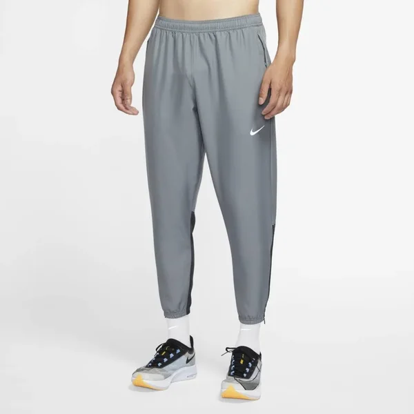 Nike Essential Men's Woven Running Pants - Grey, Size: LT, Polyester