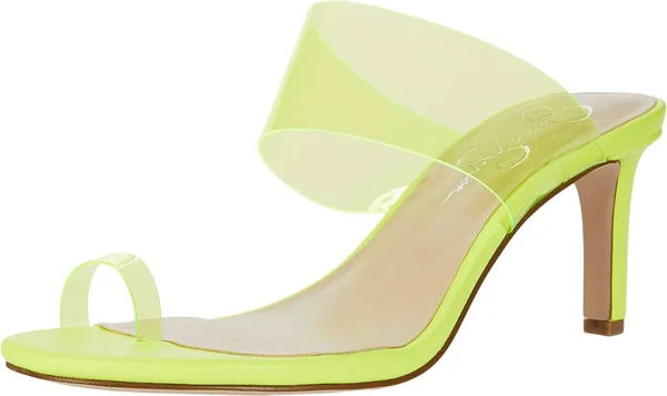 Women's Jessica Simpson Lissah 2 Sandal - Neon Yellow - Size 5