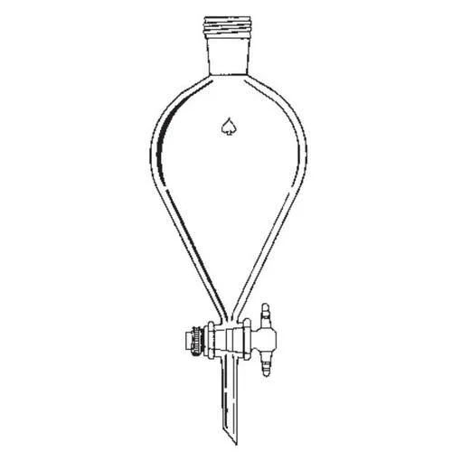 Ace Glass, 7231-40, Funnel Separatory, Squibb, 500ml, 24/40
