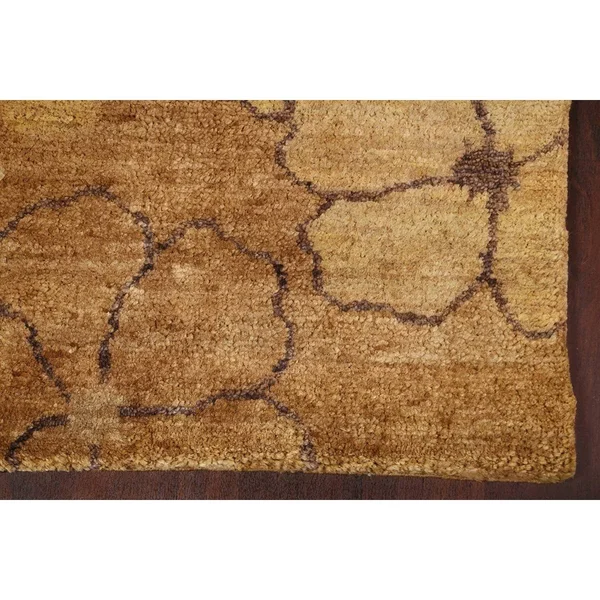 Handmade Abstract Oriental Area Rug 6x7