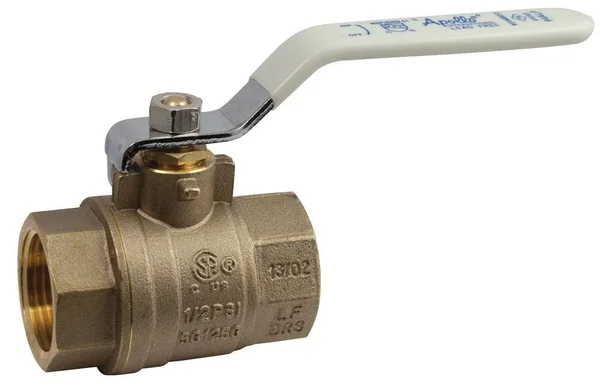 4x22 Apollo 94ALF-10A-01A - Lead-Free, Brass, Full-Port, NPT, Ball Valve