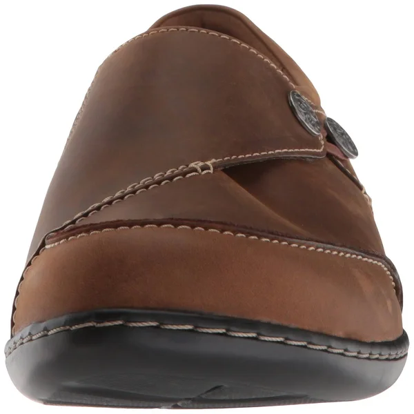 Clarks Ashland Lane Slip-On 6 Women's Dark Tan
