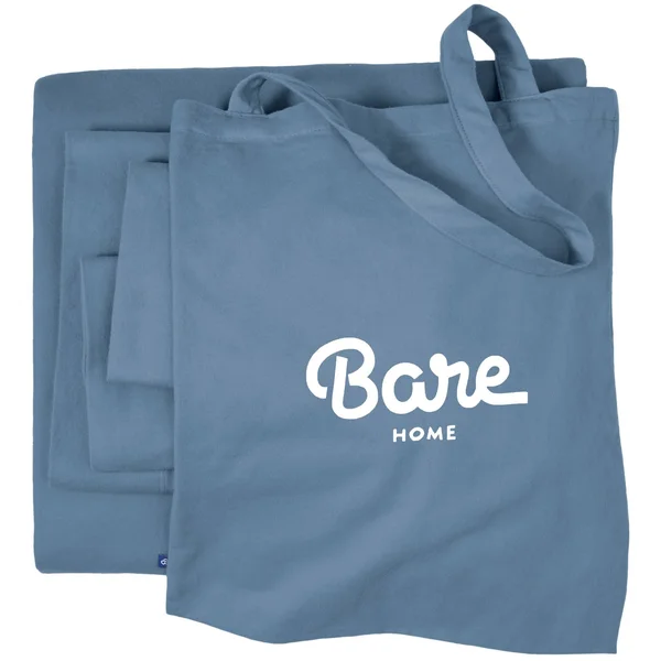 Bare Home Velvety Soft 100% Cotton Flannel Sheet Set Deep Pocket - Full - Coronet Blue
