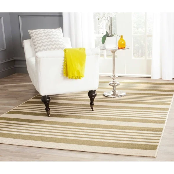Safavieh Area Rug - Courtyard, Grey, Bone, 2& 0x22 x 3& 7x22
