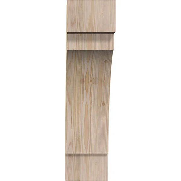 Ekena Millwork 6x22W x 18x22D x 24x22H Merced Rough Sawn Brace, Douglas Fir
