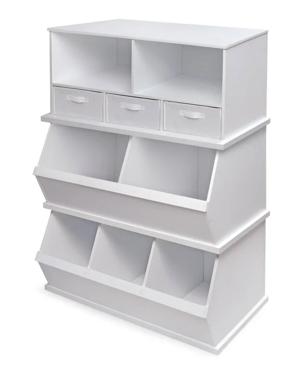 Badger Basket Two Bin Storage CUBBY: Espresso