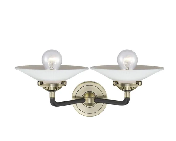 Innovations Lighting-Halophane 2 Light Bath Vanity Light-284-2W-SN-G2