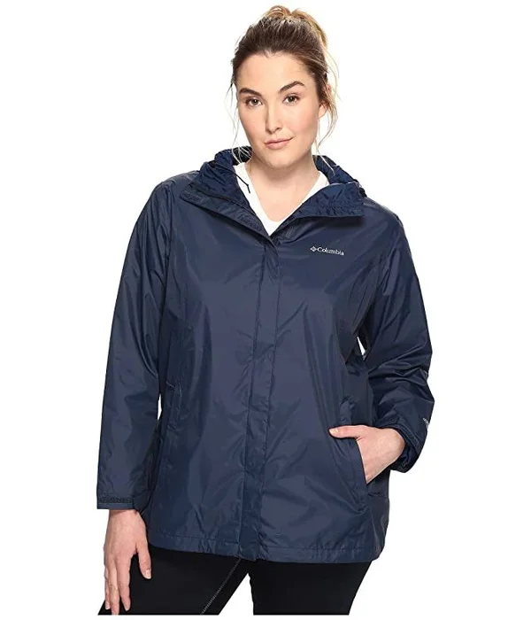Columbia Women's Plus-Size Arcadia II Jacket, Navy, 1x