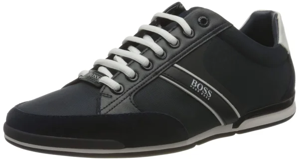 Boss Saturn Lowp Trainers Navy