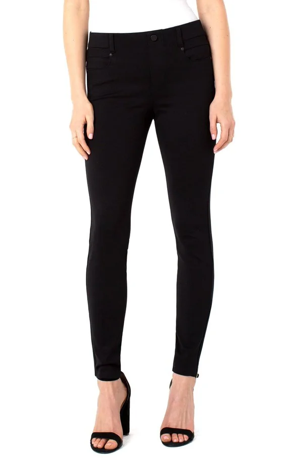 GIA Glider Pull on Super Stretch Ponte Black, 6