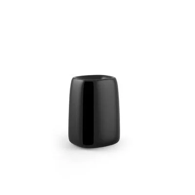 Organic Self-Watering Resin Pot Planter Vondom Black 23.25x22 H x 16.5x22 W x 15x22 D