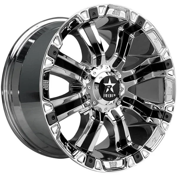 RBP 94R Chrome 20x10 5x5 -12mm (94R-2010-73-12C)