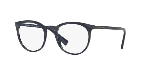 Dolce & Gabbana DG3269 3092 Striped Grey on Blue